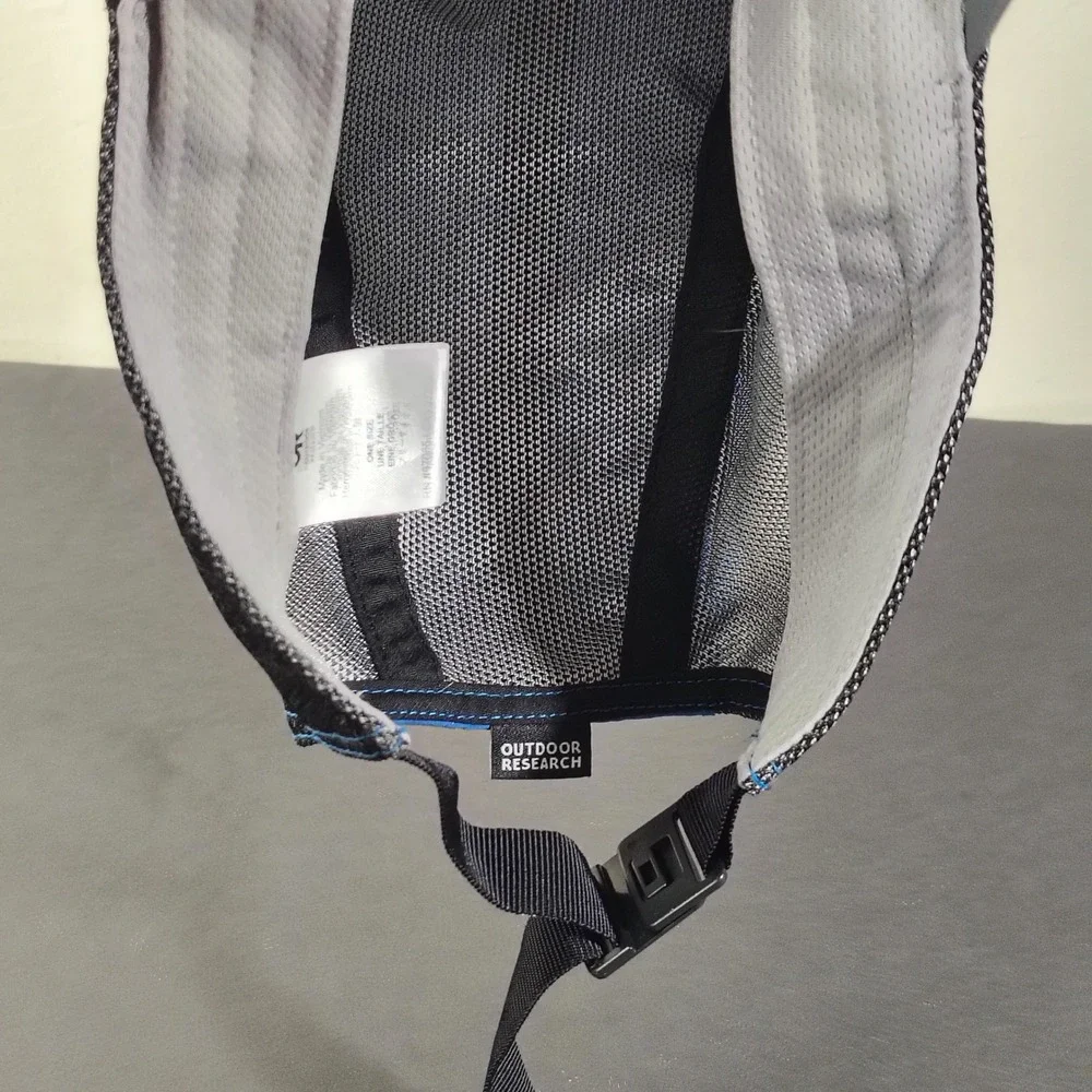 Outdoor Research Swift Cap Hat Blue Nylon Mesh Panel Breathable Running